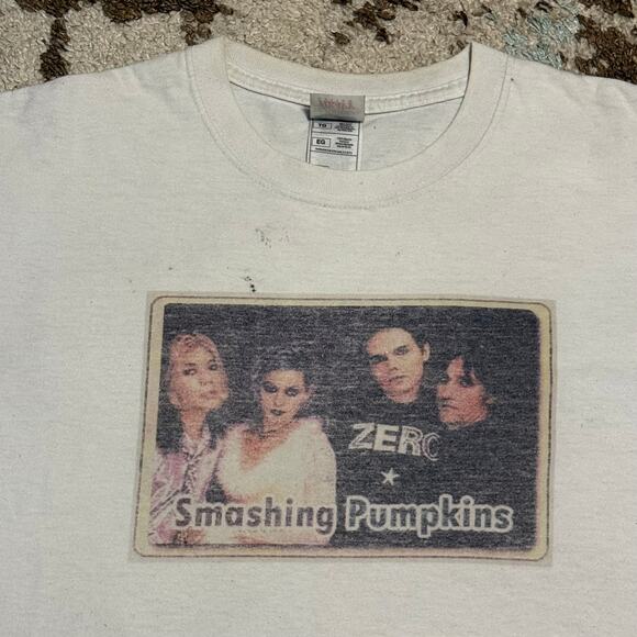 2000s Smashing Pumpkins Members Portrait Shirt Size XL Billy Corgan Zero - Picture 1 of 5